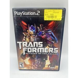 Transformers: Revenge of the Fallen (Sony PlayStation 2) PS2 TESTED No Manual